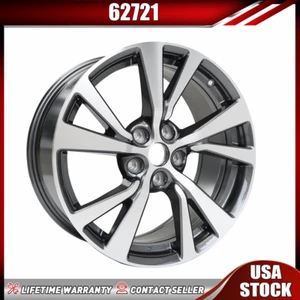 18" Single MACHINED GREY Wheel for NISSAN MAXIMA 2016-2018 OEM Design Rim 62721 - Picture 1 of 16