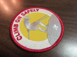 Climb On Safely Boy Scout Patch c47 - Picture 1 of 1