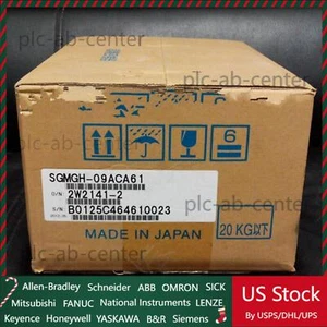 1PC New Yaskawa SGMGH-09ACA61 AC Servo Motor SGMGH09ACA61 Expedited Shipping - Picture 1 of 4