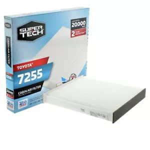 New Super Tech Cabin Air Filter 7255, for Select Toyota Vehicles - Picture 1 of 8