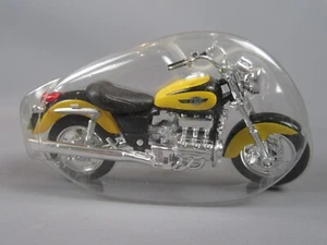 B712 Maisto Cina Honda Valkyrie F6C Moto Gialla 1:18 Nuovo Sotto Blister - Foto 1 di 13