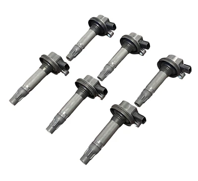 OEM FoMoCo 6Pc Ignition Coils For 2007 - 2014 Ford 3.5L V6 7T4E - 12A366 - EE - Image 1 of 4