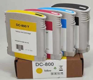 4color /set DC-800 Compatible ink cartridge with DILETTA 800i Series printer - Picture 1 of 5