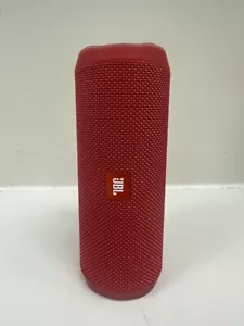 JBL Flip 4 Red Wireless Speaker Sound Issues For parts only /READ DESCRIPTION - Picture 1 of 5