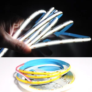 DC12V 1M- 5M Kitchen Cabinet LED Strip Lights 320COB LEDs Super Bright Ra 90 - Picture 1 of 12