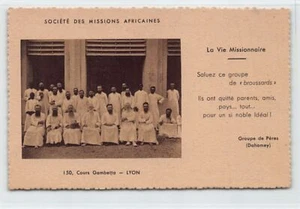 Benín - Grupo de Padres - Publ. Misiones africanas - Imagen 1 de 2