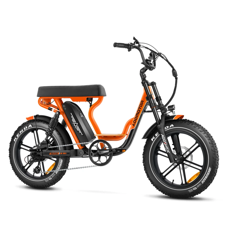 Addmotor Electric Bicycle Dual Suspension 750W 48V 20AH Cruiser M66X Ebike