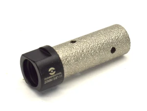 Diamond Coated Bit 20mm 5/8"-11 Milling Enlarging Round, Bevel Hard Surfaces - Picture 1 of 6