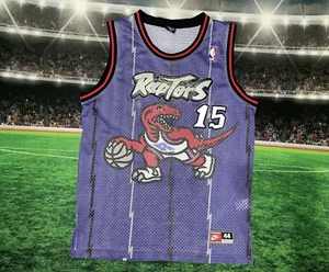 Toronto Raptors Vince Carter #15 Nike Jersey Men's Sz Large (44) Preowned - Picture 1 of 13