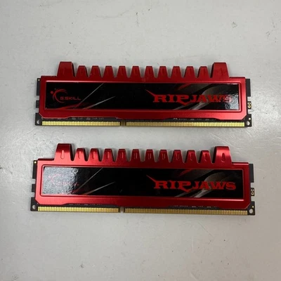 G.Skill RipJaws X 8GB 4GB x 2 DDR3 1600MHz F3-12800CL9D-8GBXL Gaming RAM - Image 1 of 4