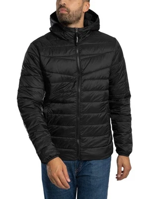 Jack & Jones de los hombres Chaqueta acolchada West Light, Negro - Imagen 1 de 4