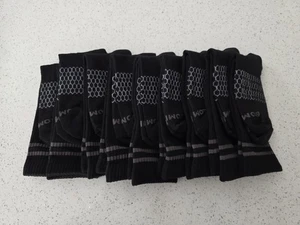 Bombas Socken Unisex Crew Größe LARGE (Herren 9,5-13, Damen 11-14) 9 Paar - Bild 1 von 3