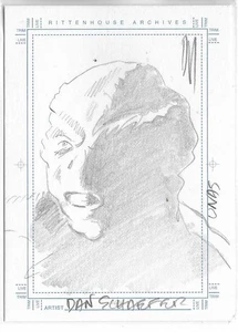 2001 rittenhouse stargate sg-1 season 5 unas sketch card by dan schaefer - Picture 1 of 1