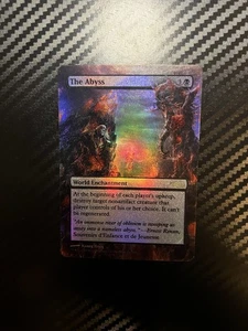 MTG The Abyss Full Art Foil - Picture 1 of 2