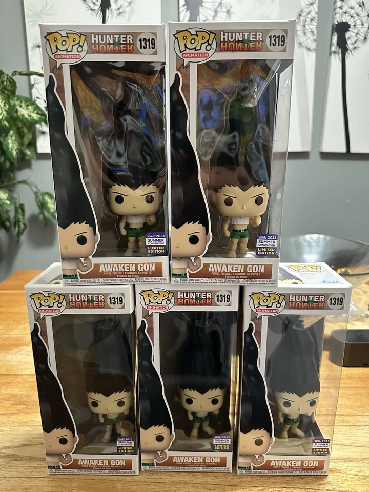 Funko Pop! - Pegatina exclusiva compartida AWAKEN GON 1319 Hunter x Hunter SDCC 2023 Foto 1 de 1