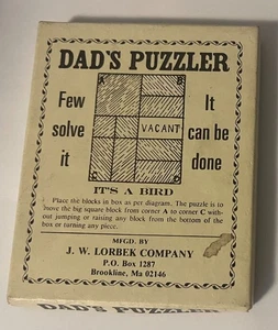 Dad's Puzzler: Few Solve it - It Can Be Done 1984 It's A Bird Edition - Bild 1 von 4