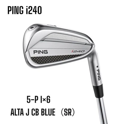 PING i240 2025 Iron set 5-9,W / ALTA J CB BLUE SR - Image 1 of 2