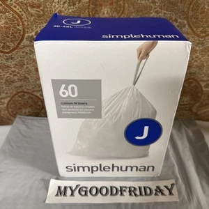 PACK 60 forros de contenedor simplehuman CODE J ajuste personalizado totalmente nuevos - Imagen 1 de 6