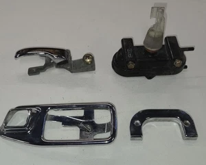  1984 Mercedes Benz 300TD W123 Wagon Rear Left Door Handle Chrome Trim-Valve #52 - Bild 1 von 8