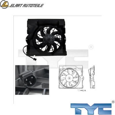 LÜFTER MOTORKÜHLUNG 803-0009 FÜR BMW Z3/Roadster/E36 M43B16 M40B16 1.6L M43B18 - Image 1 of 4