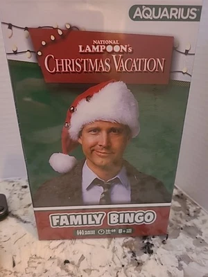NEW National Lampoon's Christmas Vacation Family Bingo Game Board SEALED - Image 1 of 4
