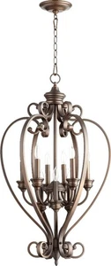 Bryant - 9 Light Entry Pendant in Quorum Home Collection style - 20 inches wide - Picture 1 of 1