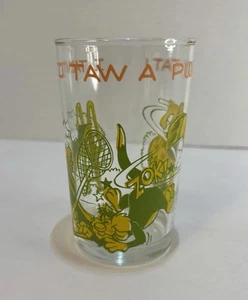 Vasos de vidrio de gelatina Looney Tunes 1974 vintage Piolín, Silvestre y abuela 8 oz. - Imagen 1 de 9