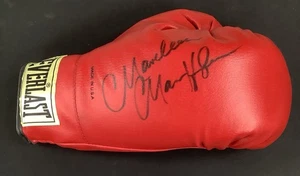 Wunderbarer Marvin Hagler signierter Boxhandschuh Everlast Champion Autogramm HOF JSA - Bild 1 von 4