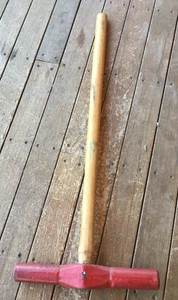 VINTAGE RAILROAD TRAIN SPIKE MAUL HAMMER 10LBS - Picture 1 of 5