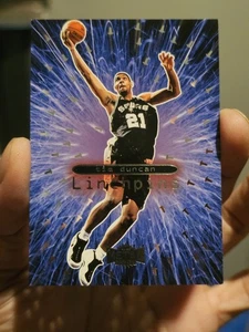 1998-99 Skybox Metal Universe Linchpins Tim Duncan #10 📈🔥 SUPER RARE INSERT! - Picture 1 of 24