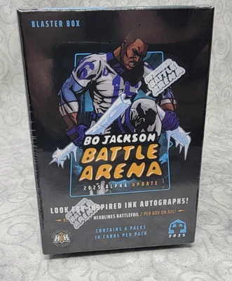 2025 BO JACKSON BATTLE ARENA ALPHA UPDATE BLASTER BOX - New - In Hand
