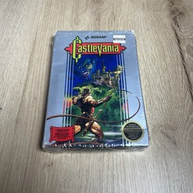 Castlevania 1 - Nintendo Nes - Cib - Semi Sealed - MINT Cartridge - Authentic