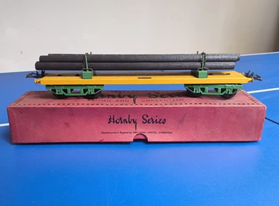 Hornby Series O Gauge No.2 Lumber Wagon RS699 Boxed - Image 1 of 4