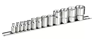 Expert By Facom E034801 13 Piece 1/4″, 3/8″ & 1/2″ Drive Female Torx Socket Set - Picture 1 of 1