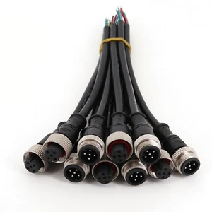 5Pairs Waterproof IP67 5Pin 22AWG LED Strip 20cm Cable Plug Connector - Picture 1 of 7