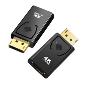 4K Displayport DP Display Port to HDMI Male Female Adapter Converter Connector - Picture 1 of 11