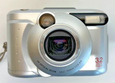 Câmera Digital Toshiba PDR 3320 3.2MP - Prata, Testada - Imagem 1 de 4