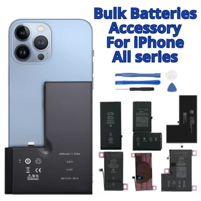 Lote Batería Interna de Repuesto + Herramienta para iPhone 13 12 11 Pro Max X XR 8 7 6S Foto 1 de 4