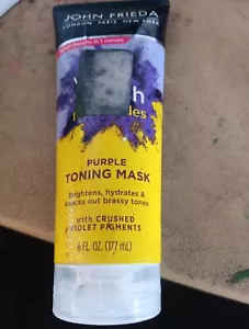 John Frieda Violet Crush for Blondes Toning Mask - 6 fl oz Free Shipping C1 - Picture 1 of 1