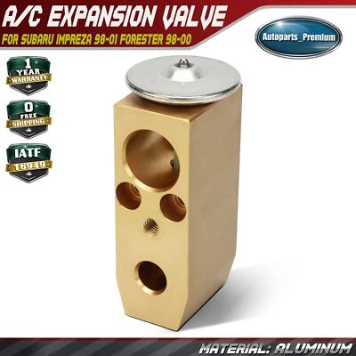 Válvula de expansión de aire acondicionado para Subaru Impreza 1998-2001 Forester 1998-2000 2,2 L 2,5 L Foto 1 de 4