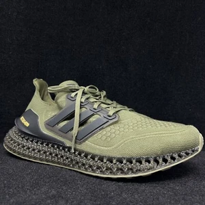 adidas 4DFWD Ultra Focus Men’s Sz 13 Olive Green Athletic Running Shoes GY8389 - Picture 1 of 10