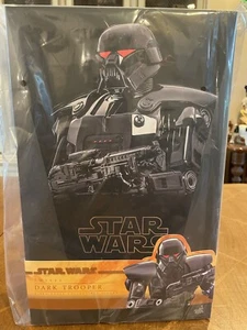 1/6 scale HOT TOYS Star Wars Mandalorian DARK TROOPER 12" Figure TMS032 - NEW - Picture 1 of 6