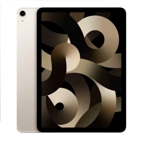 Apple iPad Air 10.9" 5th Gen Wi-Fi + Cellular 256GB Starlight A2589 - Picture 1 of 4