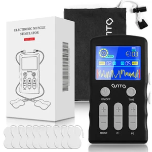 25 Modes 2 Channel OSITO TENS Unit Pulse Massager Muscle Stimulator Pain Therapy - Picture 1 of 12