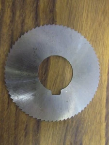 UNION 2-3/4" x .040" x 1.0" HSS Slitting Saw - Picture 1 of 3