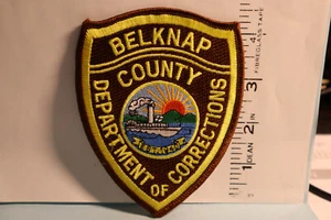 police patch  BELKNAP COUNTY DEPT OF CORRECTIONS  NEW HAMPSHIRE - Picture 1 of 1