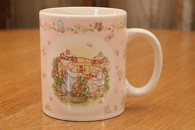 Taza Precious Moments La amistad florece cuando estamos juntos buen café té Foto 1 de 4