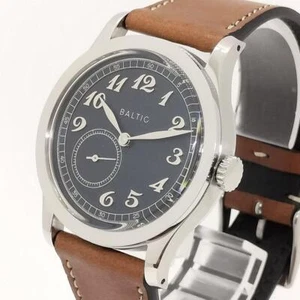 Reloj Hombre BALTIC MR01BLUE Micro-Rotor Ruleta Azul con Caja Papeles COMO NUEVO - Imagen 1 de 11