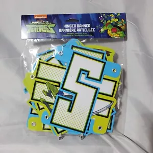 Teenage Mutant Ninja Turtles 4.25' SHELL-EBRATE! Birthday Party Banner NEW - Picture 1 of 2