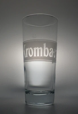 Krombacher Pils Bierglas Glas Pilsglas Bier Beer Geeicht 0,3l NEU